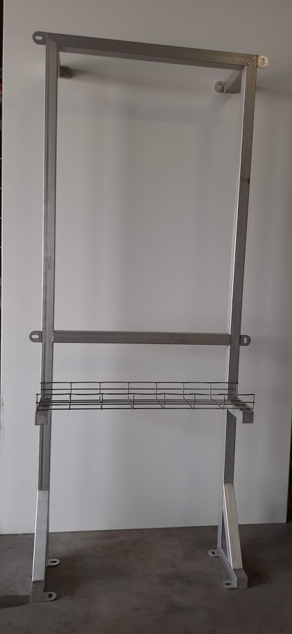 Châssis en inox support armoire électrique